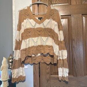 Cropped sweater